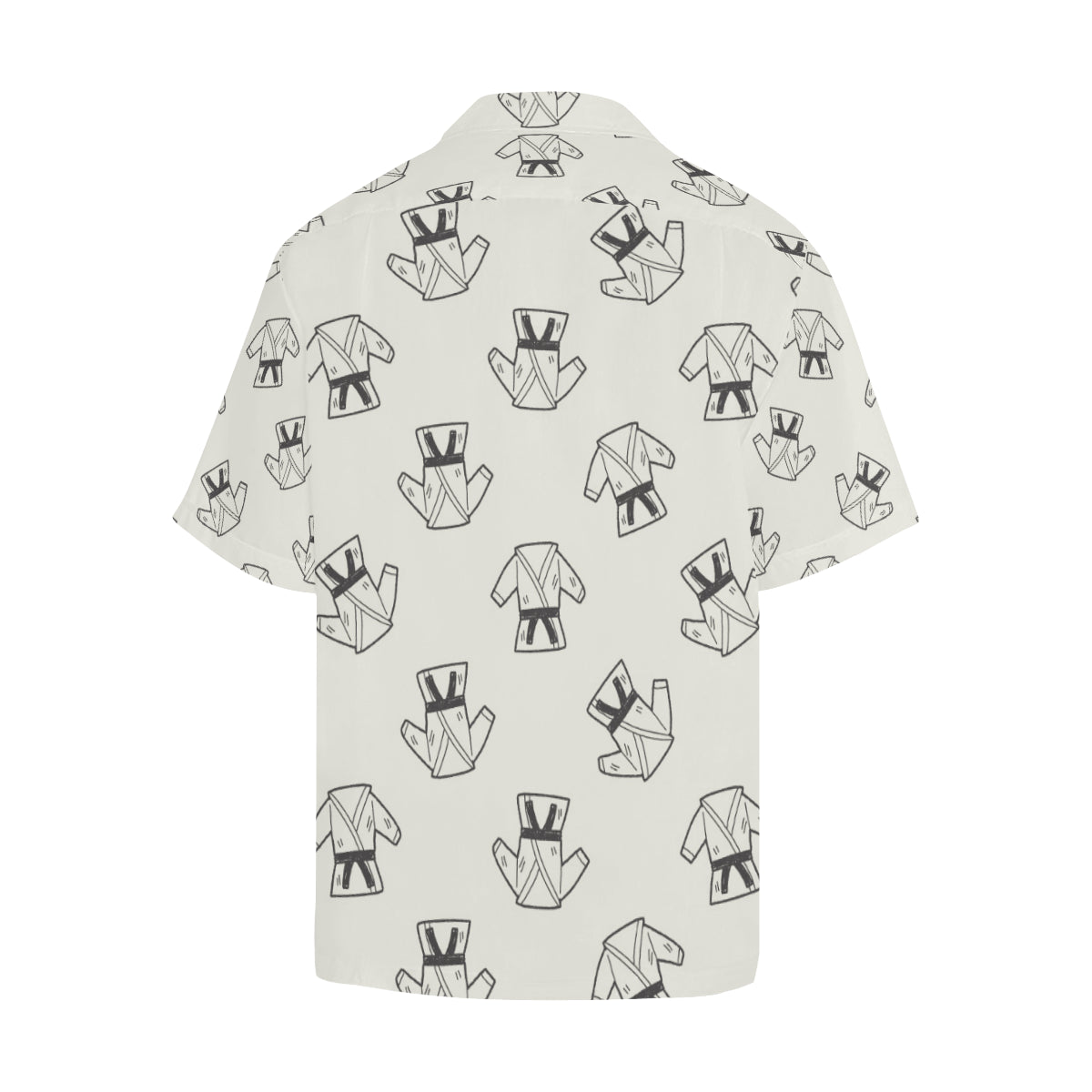 Karate Pattern Print Design 01 Men's Hawaiian Shirt