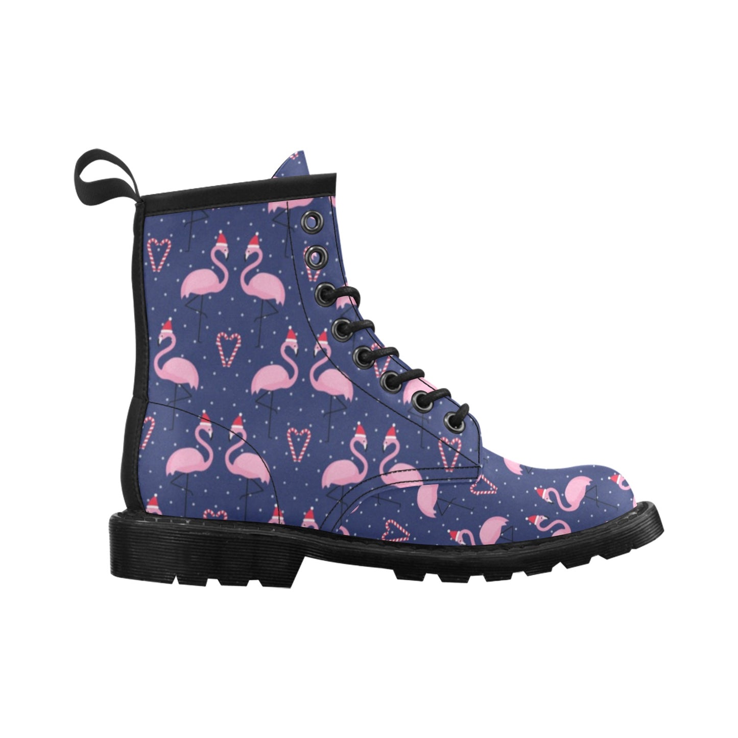 Flamingo Christmas Women's Boots