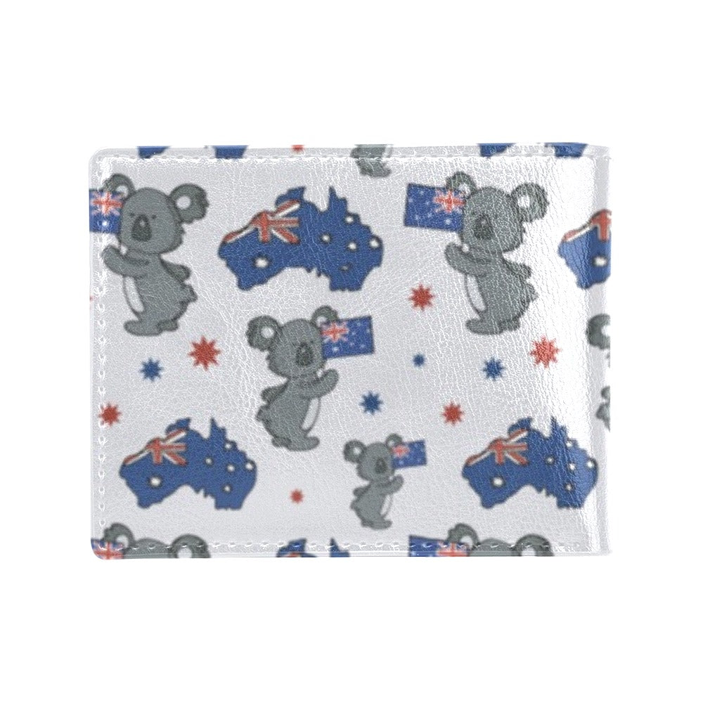 Koala Australia Day Themed Design Men's ID Card Wallet
