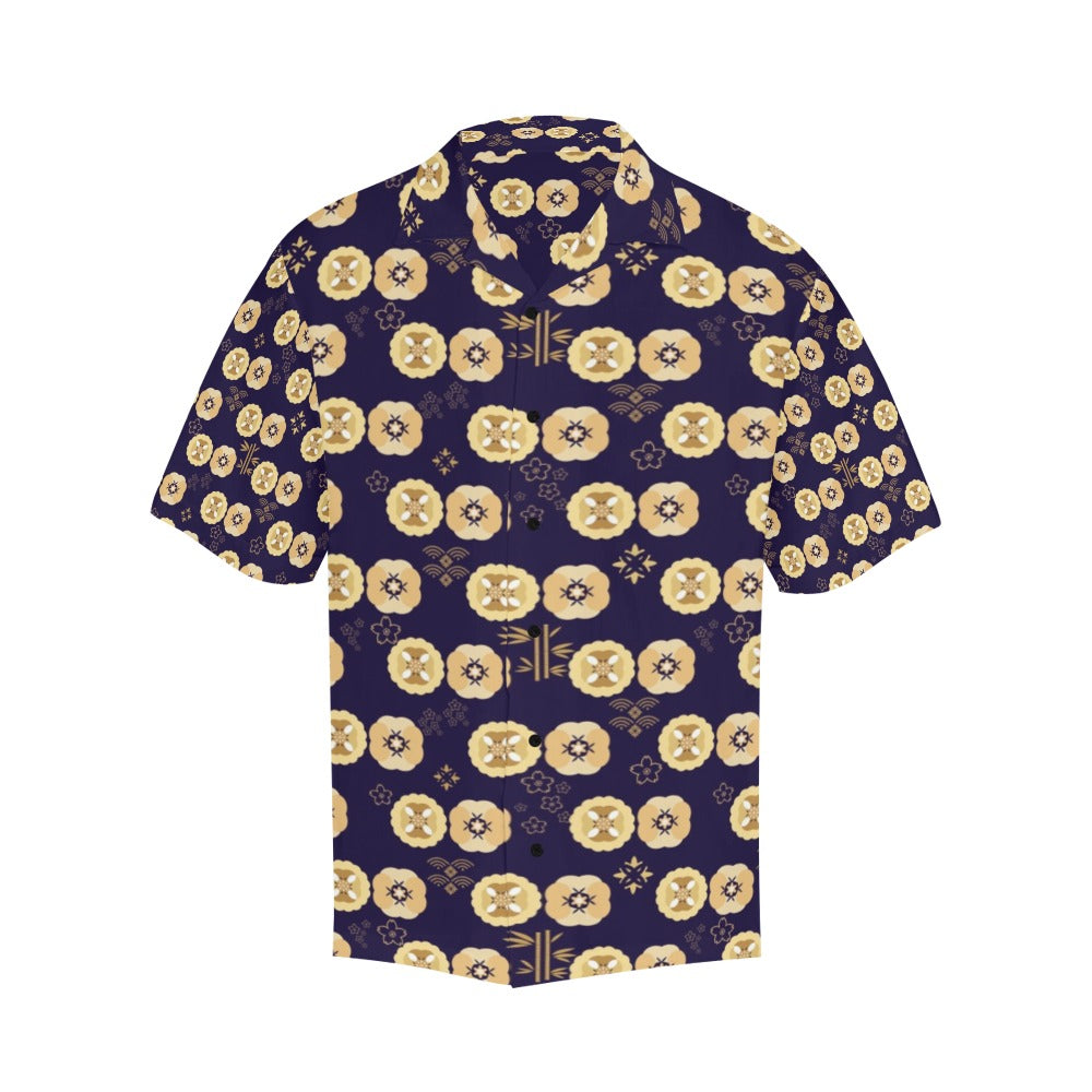 Sakura Print Design LKS303 Men's Hawaiian Shirt