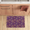 Sun Moon Star Design Themed Print Kitchen Mat