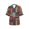 Kente Pattern Print Design 02 Women's Hawaiian Shirt