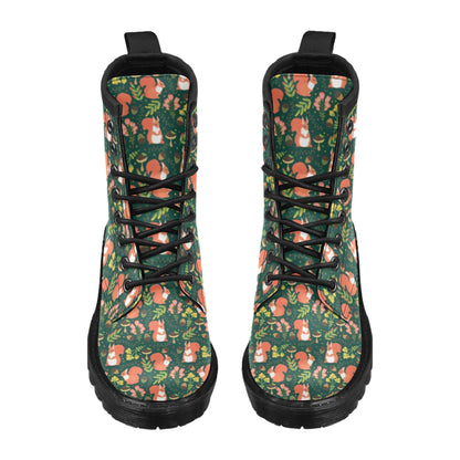 Squirrel Print Design LKS302 Women's Boots