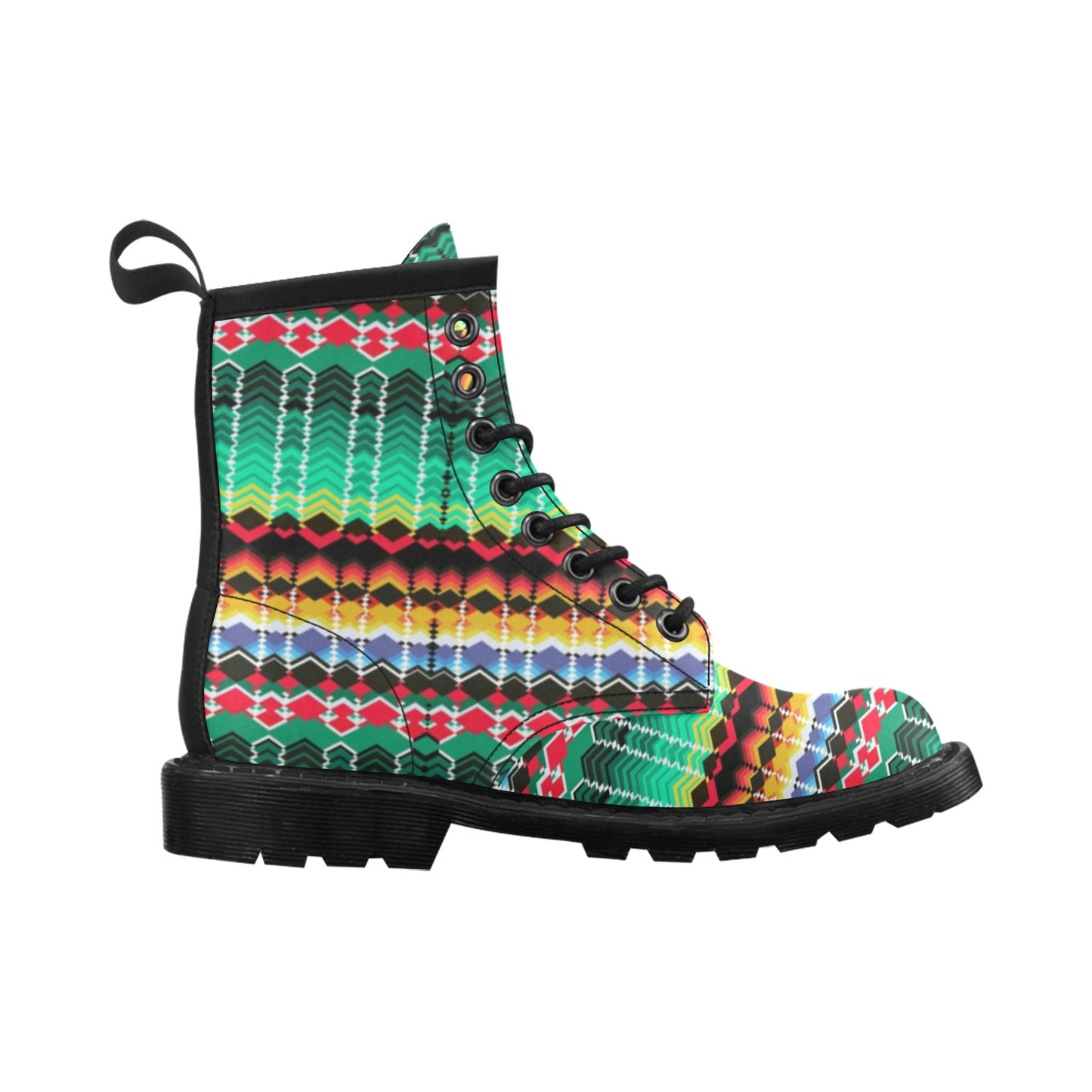 Serape Print Design LKS307 Women's Boots