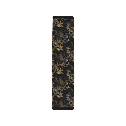 Parakeet Pattern Print Design A05 Car Seat Belt Cover