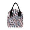 Polynesian Tribal line Insulated Lunch Bag