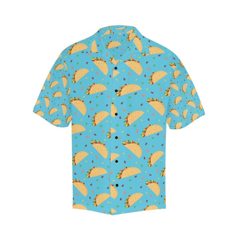 Taco Print Design LKS303 Men's Hawaiian Shirt