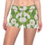 Tulip White Pattern Print Design TP05 Yoga Shorts