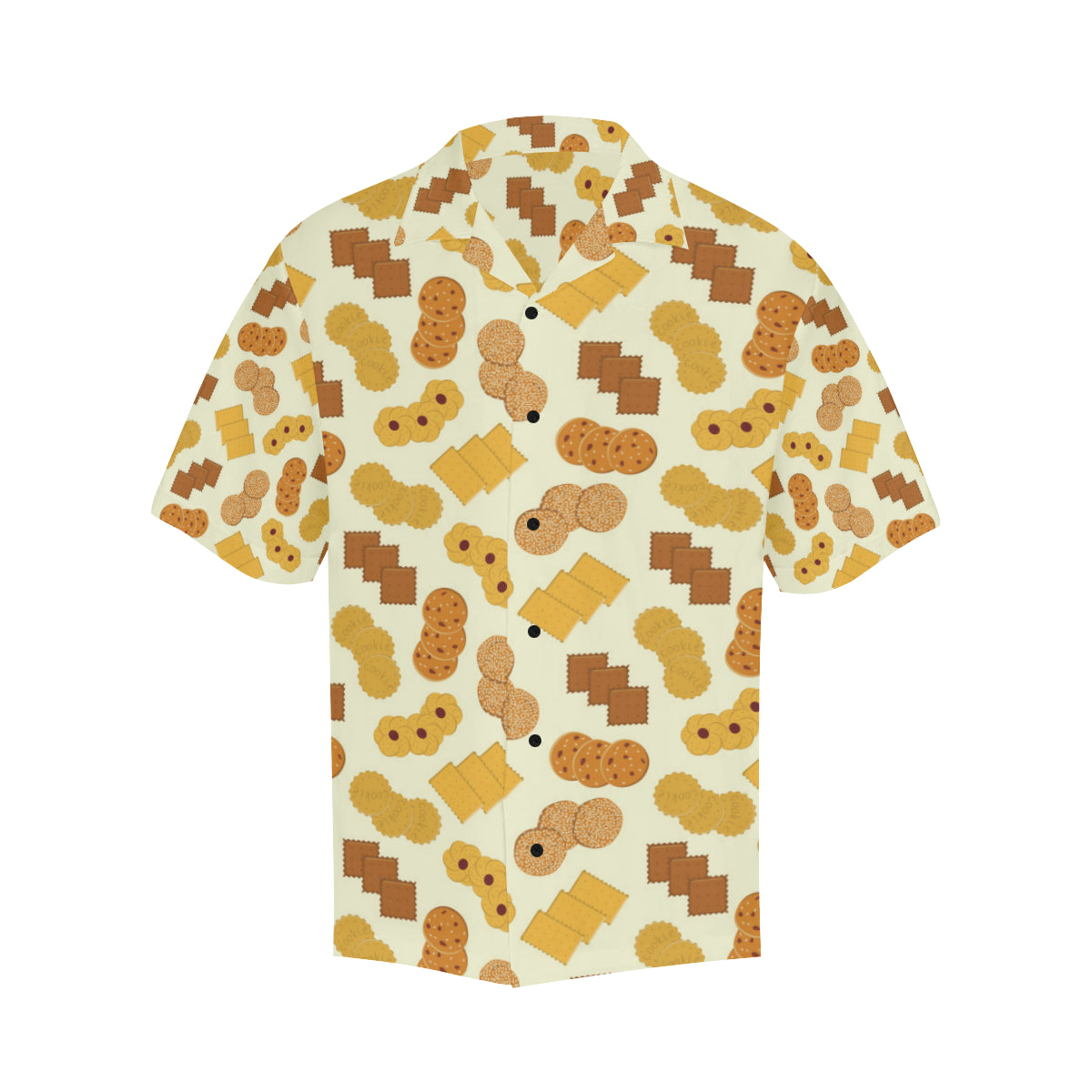 Cookie Pattern Print Design 06 Men's Hawaiian Shirt