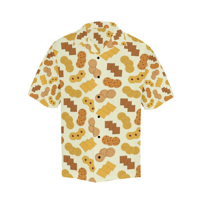 Cookie Pattern Print Design 06 Men's Hawaiian Shirt