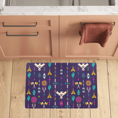 Native American Eagle Indian Pattern Kitchen Mat