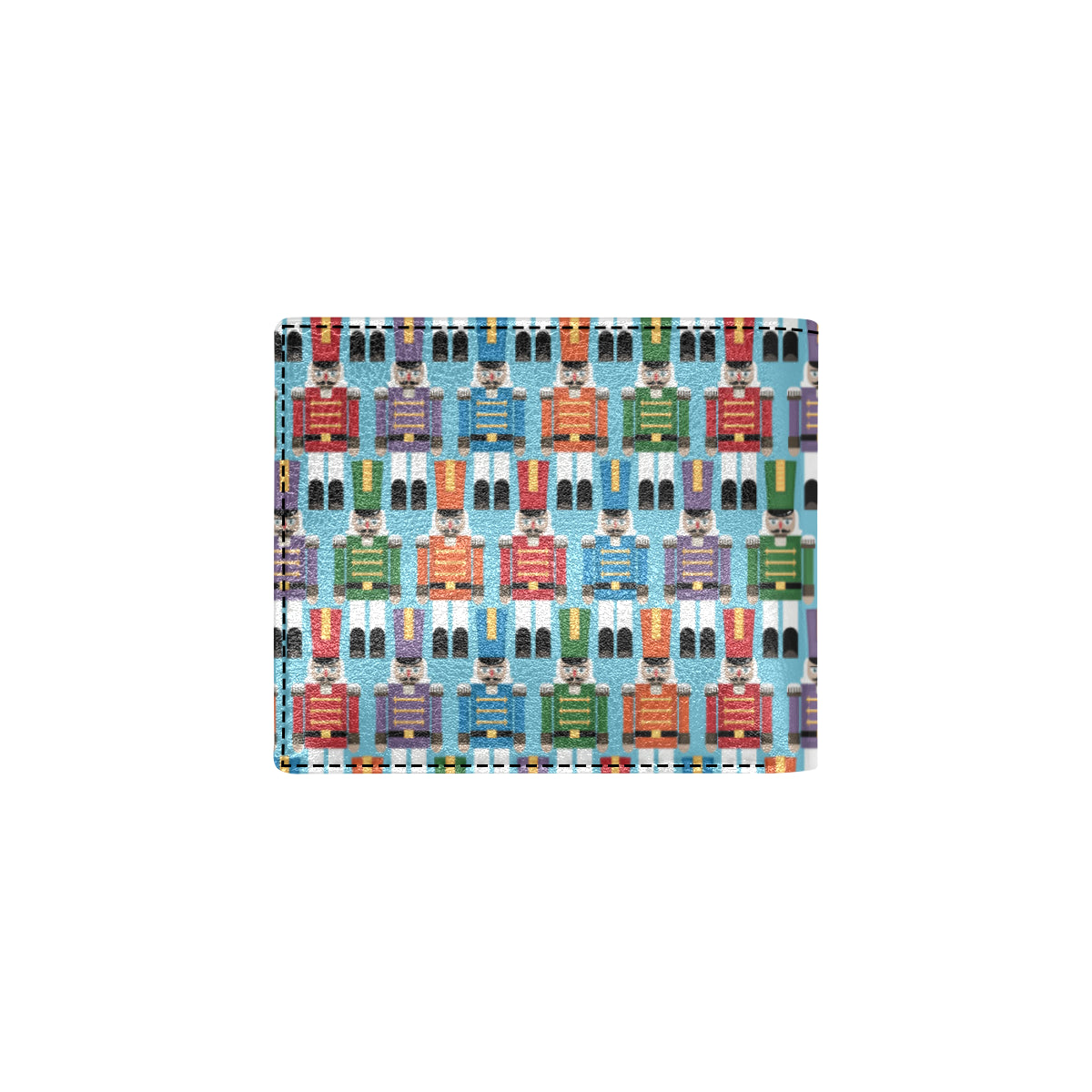 Nutcracker Pattern Print Design A02 Men's ID Card Wallet