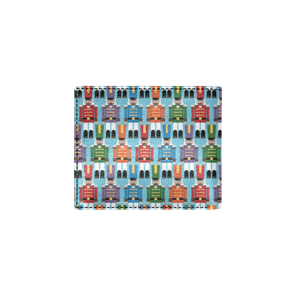 Nutcracker Pattern Print Design A02 Men's ID Card Wallet