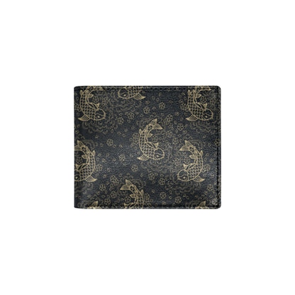 KOI Fish Pattern Print Design 02 Men's ID Card Wallet