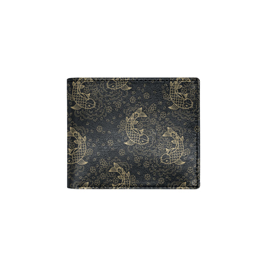 KOI Fish Pattern Print Design 02 Men's ID Card Wallet