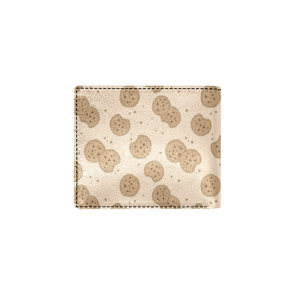 Biscuit Pattern Print Design 02 Men's ID Card Wallet