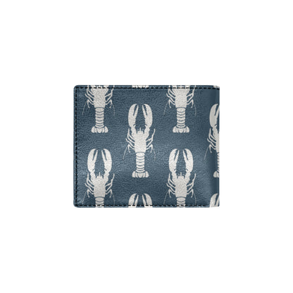 Lobster Pattern Print Design 02 Men's ID Card Wallet