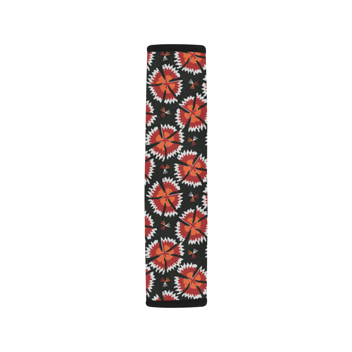 Carnations Pattern Print Design CN03 Car Seat Belt Cover