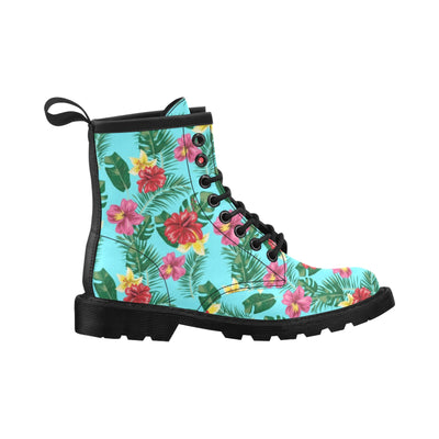 Hibiscus Hawaiian Flower Women's Boots