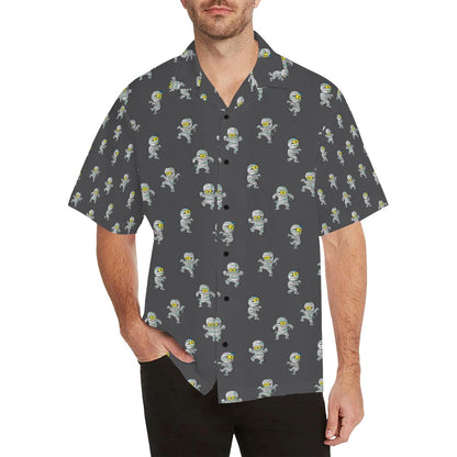 Mummy Print Design LKS305 Men's Hawaiian Shirt