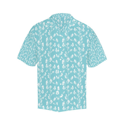 Sweet Pea Print Design LKS302 Men's Hawaiian Shirt