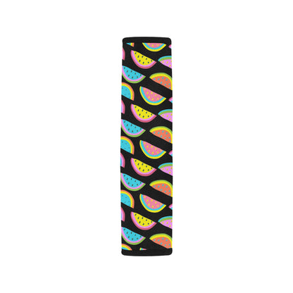 Watermelon Pattern Print Design WM08 Car Seat Belt Cover