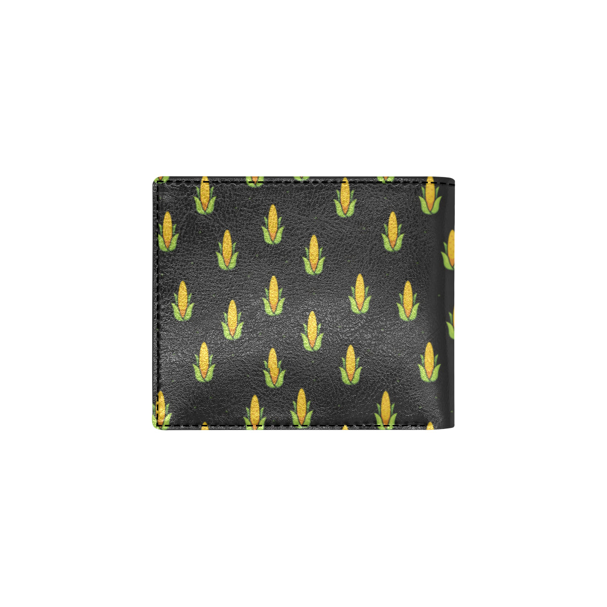 Corn Pattern Print Design 04 Men's ID Card Wallet