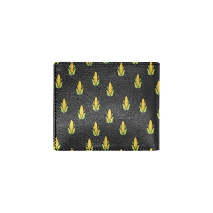 Corn Pattern Print Design 04 Men's ID Card Wallet