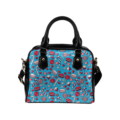 Candy Pattern Print Design 05 Shoulder Handbag