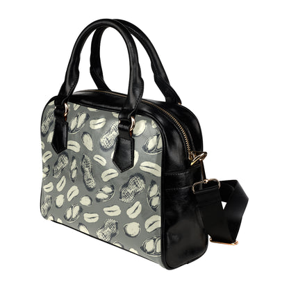 Peanut Pattern Print Design A01 Shoulder Handbag