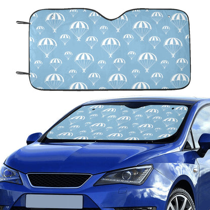 Skydiver Print Design LKS305 Car front Windshield Sun Shade