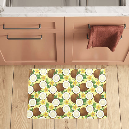 Coconut Pattern Print Design CN02 Kitchen Mat