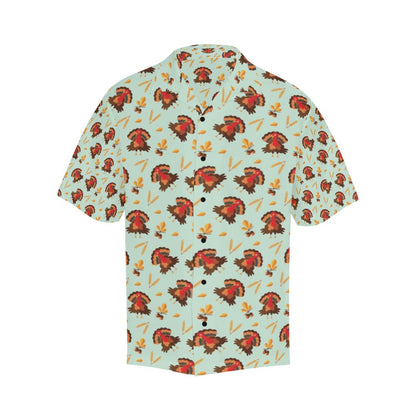 Thanksgiving Print Design LKS309 Men's Hawaiian Shirt