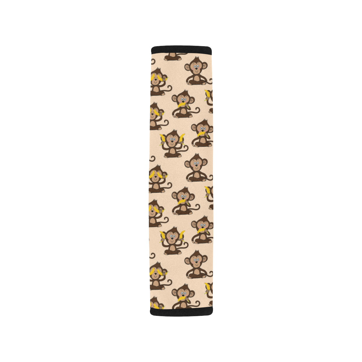 Monkey Pattern Print Design 03 Car Seat Belt Cover