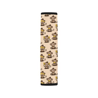 Monkey Pattern Print Design 03 Car Seat Belt Cover