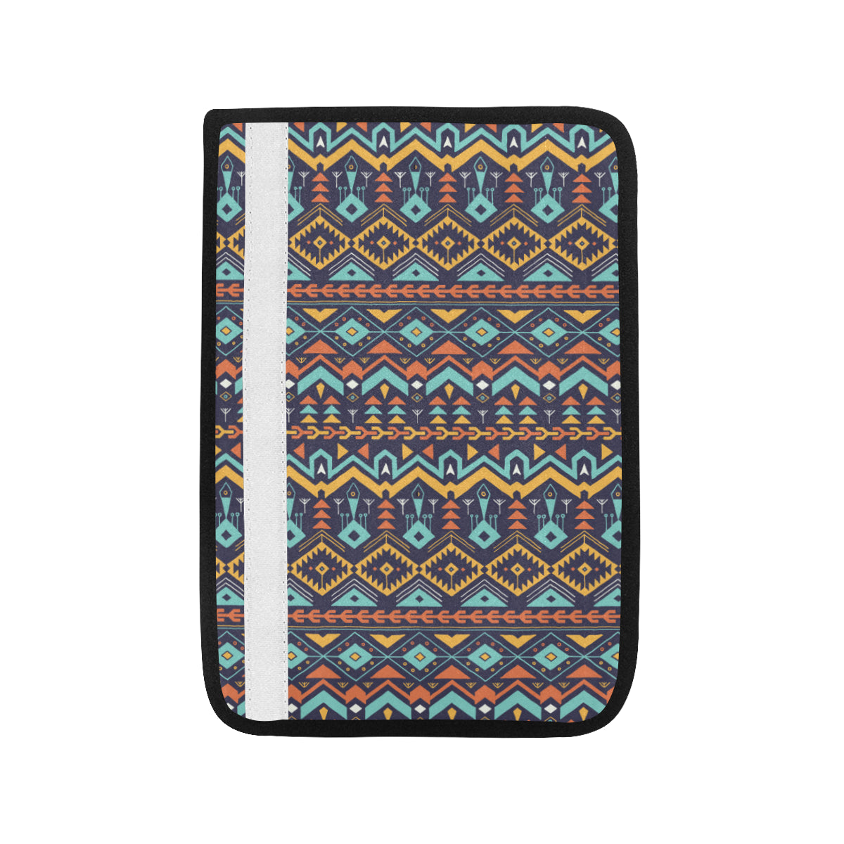 Aztec Style Print Pattern Car Seat Belt Cover