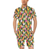 Pineapple Hibiscus Men's Romper