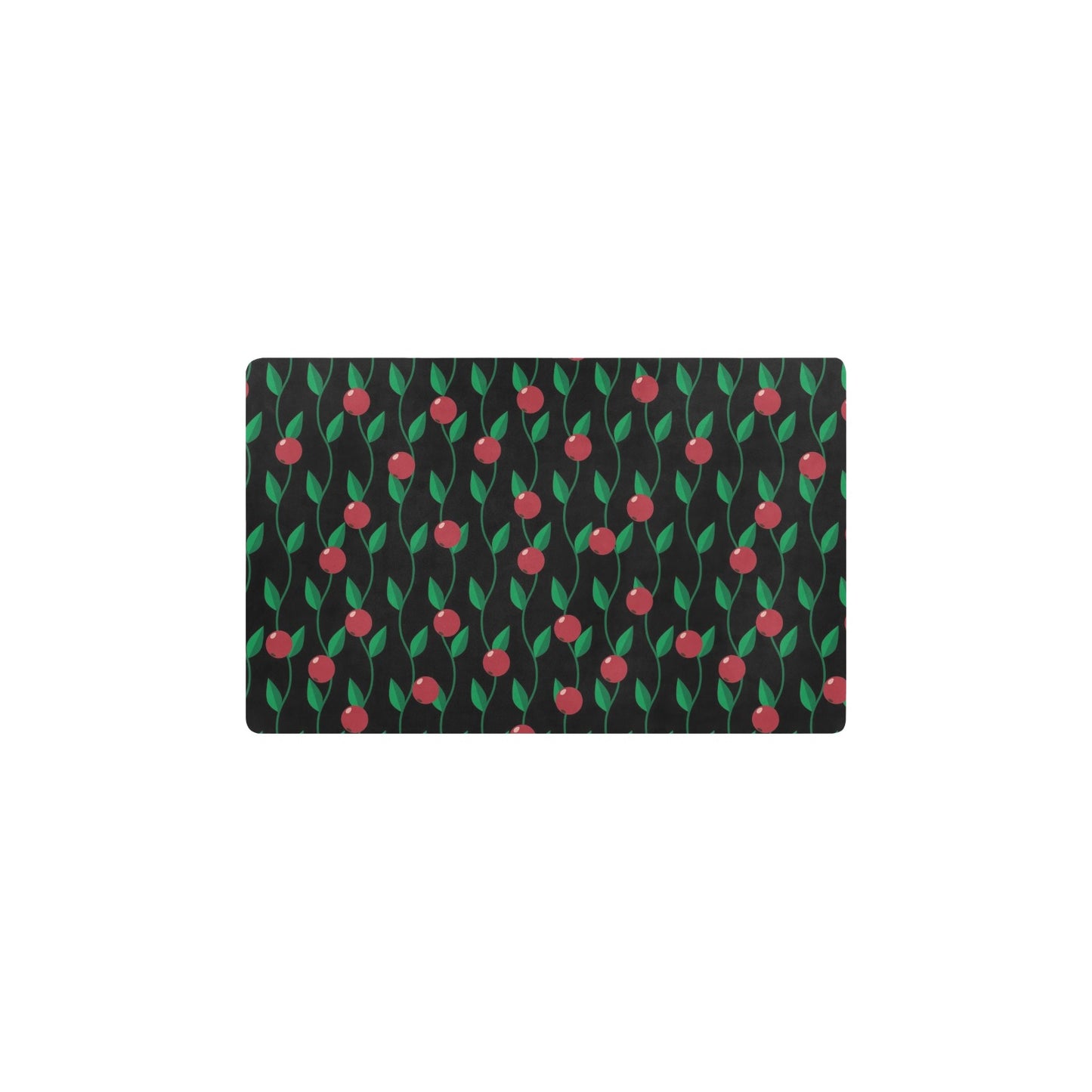 Cranberry Pattern Print Design CB01 Kitchen Mat