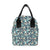 Surf Wave Pattern Insulated Lunch Bag