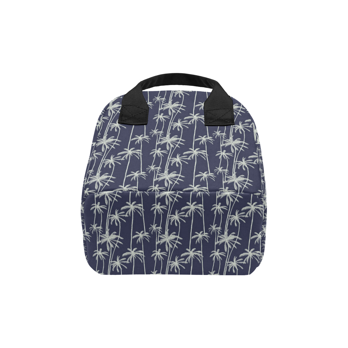 Palm Tree Pattern Print Design PT06 Insulated Lunch Bag