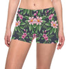 Summer Floral Pattern Print Design SF010 Yoga Shorts