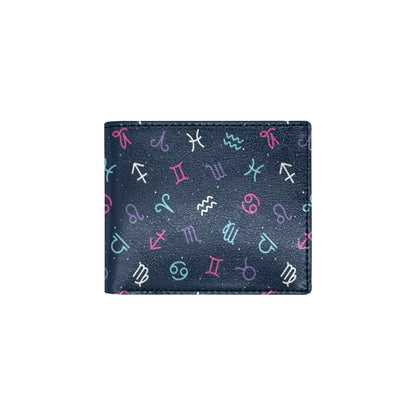 Constellation Pattern Print Design 04 Men's ID Card Wallet