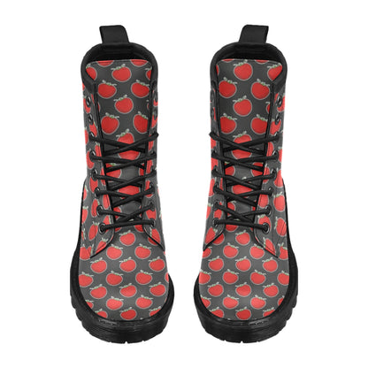 Tomato Print Design LKS306 Women's Boots