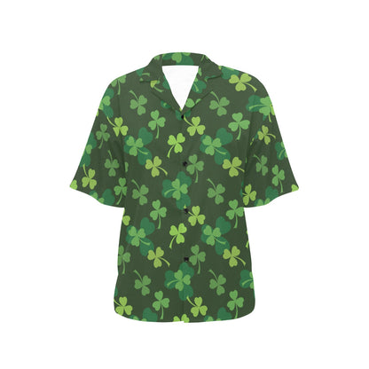 Irish Pattern Print Design 03 Women's Hawaiian Shirt