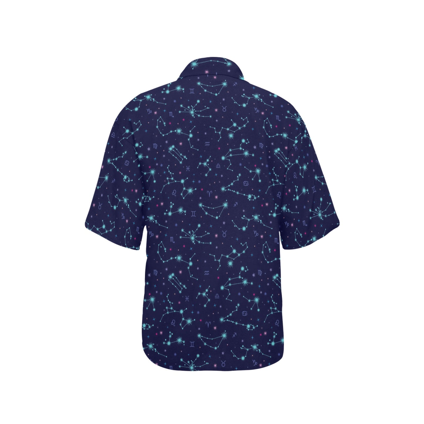 Constellation Pattern Print Design 01 Women's Hawaiian Shirt