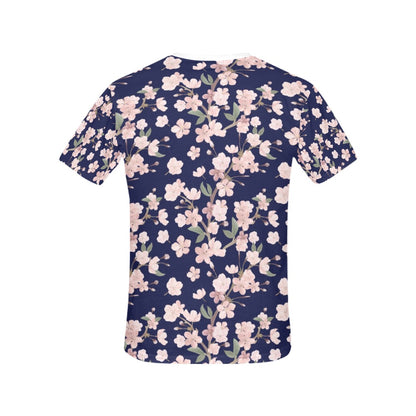 Sakura Print Design LKS301 Women's  T-shirt