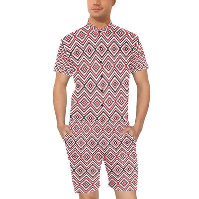 Native American Themed Tribal Print Men's Romper