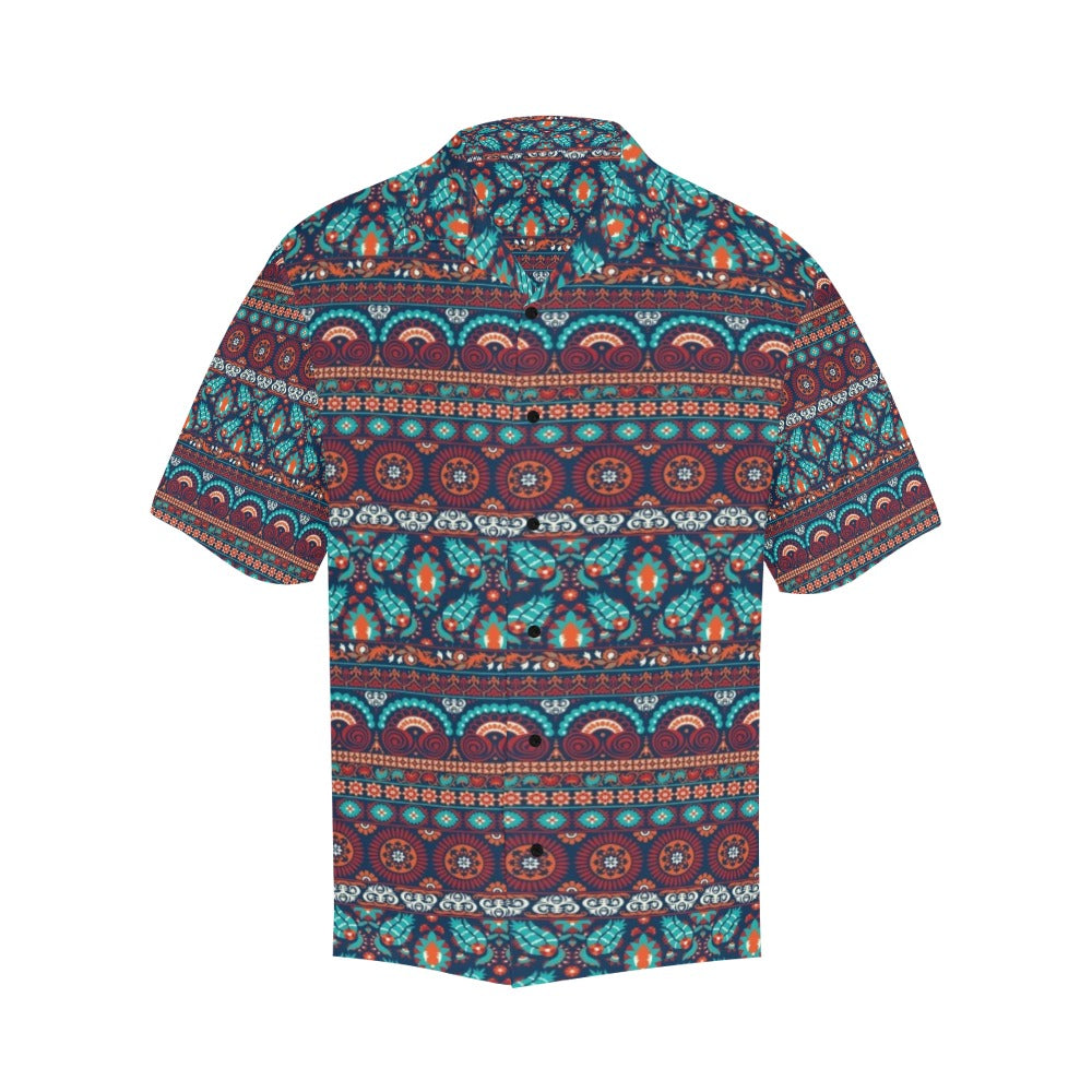 Suzani Print Design LKS302 Men's Hawaiian Shirt
