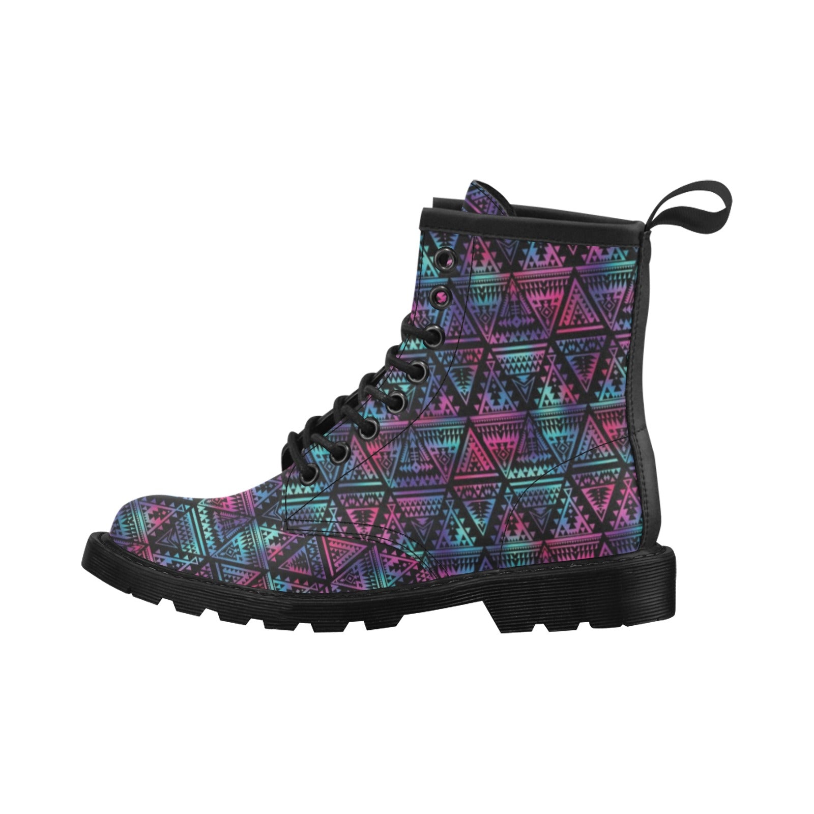 Tribal aztec Dark Multicolor Women's Boots