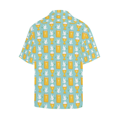 Christian Pattern Print Design 02 Men's Hawaiian Shirt